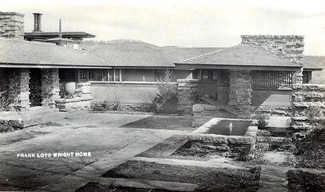Taliesin is one of the most storied dwellings in America. Situated in the rolling countryside near Spring Green, Wisconsin, the 600-acre estate was Frank Lloyd Wright's primary residence and studio fo