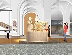 Sculpture by artist Fred Wilson will be installed in the Great Hall.
