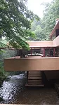 This year marks the 75th anniversary of Fallingwater's groundbreaking. The home was built for the Kaufmann family, owners of the eponymous department store chain. Fallingwater was designated a Nationa