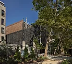 Exterior view from Houston Street