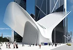 The wings of the hub, as shown in this rendering from the Church Street entrance, were originally designed to open and close.