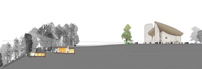 A Grand Opening for Renzo Piano's Controversial Expansion at Ronchamp Chapel