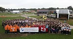 This year's Solar Decathlon includes designs by 19 collegiate teams representing five countries and four continents. 