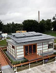 Solar Roofpod, designed by the City College of New York, on September 20.