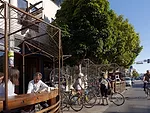 A parklet by San Francisco's Boor Bridges Architecture on Valencia Street in the Mission neighborhood.