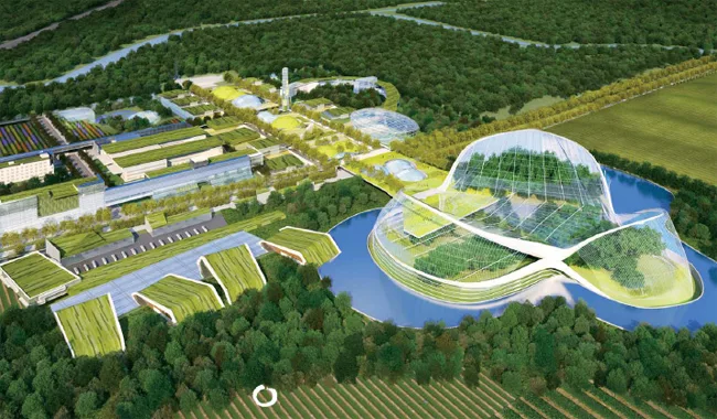 Eco Values Grow Near Beijing