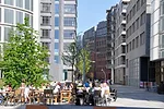 The Sandtorpark is an ideal gathering place for residents.