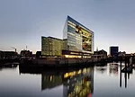 Danish firm Henning Larson incorporated many sustainable features for the recently completed SPIEGEL building on the banks of the River Elbe. 