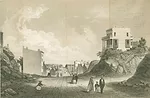 View of Second Avenue looking up from 42nd Street, 1861, by Egbert L. Viele.