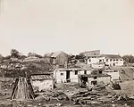 Shacks on Fifth Avenue and 101st Street, 1894. 