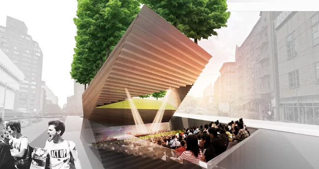 <strong>Runner Up:</strong> 'Not Yet' by Rodrigo Zamora and Mike Robitz of Manhattan.