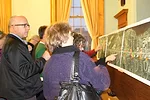 Community members participate in an exercise to show their treasured places during the Shelburne SDAT.