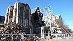 The original, nineteenth century structure sustained heavy damage in the February 2011 quake.