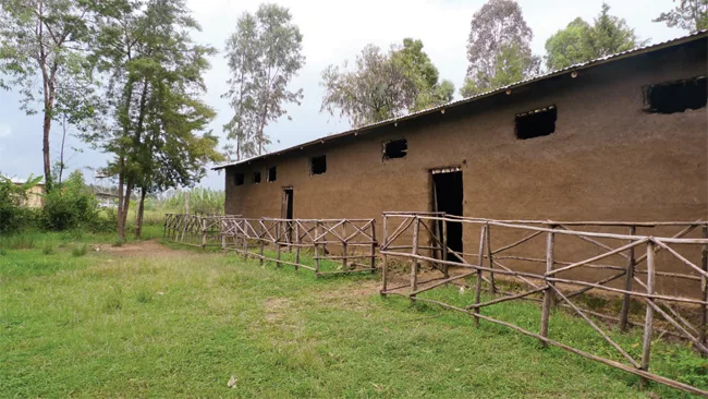 Existing classroom buildings