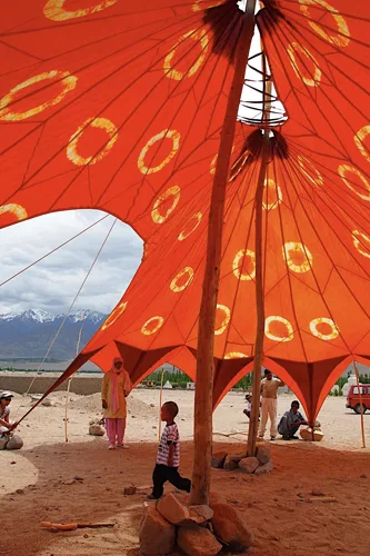 Tent School for Tibetan refugees