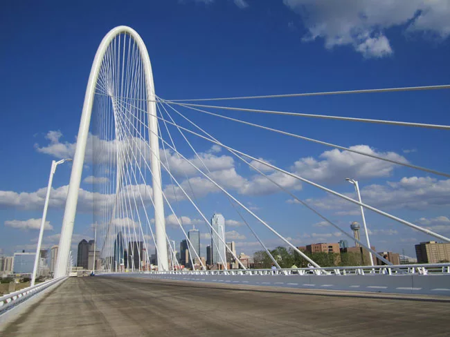 Dallas Celebrates Its New Calatrava Bridge