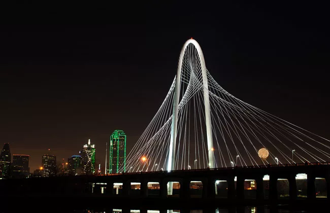 Dallas Celebrates Its New Calatrava Bridge