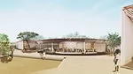This school project in one of the world&rsquo;s poorest countries aims to provide further education to the inhabitants of a rural area. The natural ventilation is enhanced by routing air through under