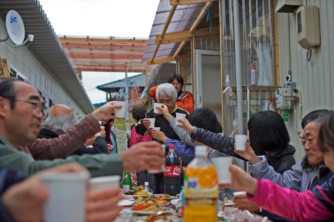 “Every time I visit, they’re all laughing and joking,” says Kanda. “They’re a very happy bunch.”