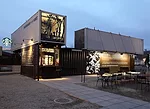 <strong>Example:</strong> Reclamation Drive-Through and Walk-Up Caf', Tukwila, Washington<br> <strong>Architect:</strong>	Starbucks Global Store Development<br> <strong>Client: </strong>	Starbucks Cof