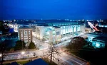 The 2012 AIA convention will be held at the Walter E. Washington Convention Center in Washington, D.C.  The building, completed in 2003, was designed by Thompson, Ventulett, Stainback & Associates (TV