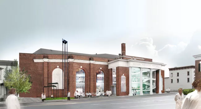The firm unveils its design for a performance art training camp in upstate New York.
