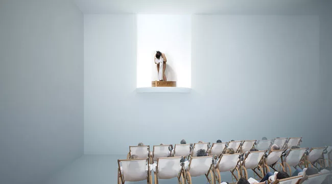 The firm unveils its design for a performance art training camp in upstate New York.
