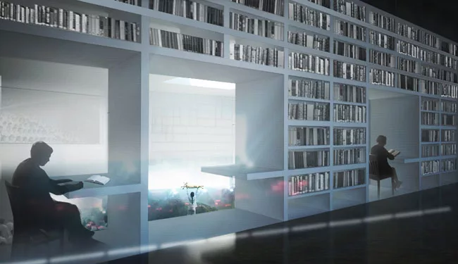 The firm unveils its design for a performance art training camp in upstate New York.