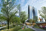 SWA has designed the public open spaces for Suzhou Center.