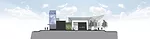 <strong>Seaport Square</strong>BostonThe Innovation Center’s facades, of corrugated metal, will support two large LED signs that will promote events at the facility, as well as provide a revenue
