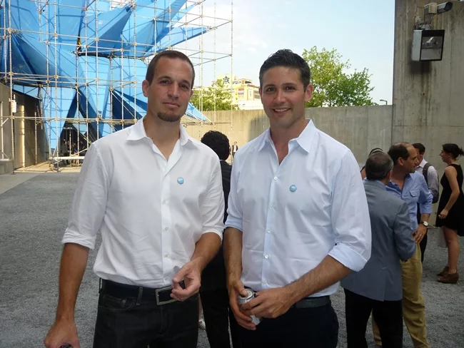 Matthias Hollwich and Marc Kushner, founders of HWKN.