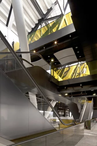 <strong>London Olympic Stadium </strong><br /> London<br />  <br /> Architect: Populous<br /> Client: Olympic Delivery Authority<br /> Structural engineer: Buro Happold<br /> Services engineer: B