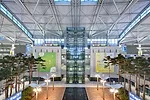 Incheon International Airport Passenger Terminal, Seoul, designed by Fentress Architects.