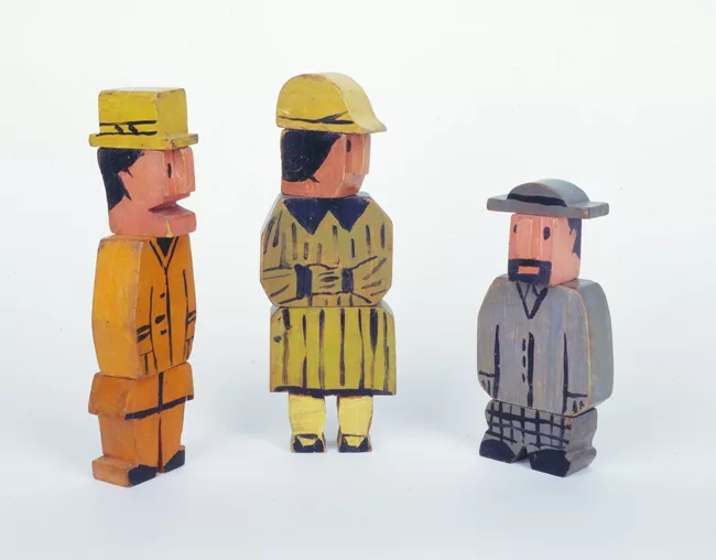 Joaquín Torres-García, three figures, c. 1925