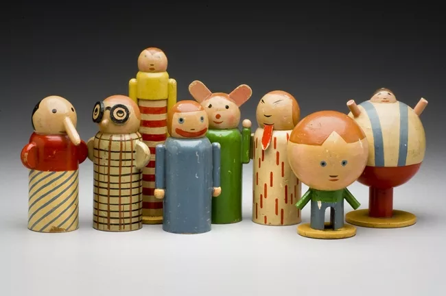 Minka Podhájská, series of personifications of childhood misdeeds, 1930