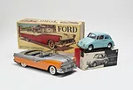 Ford convertible toy car with original box, c. 1956