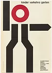 Werner John, <em>Kinder Verkehrs Garten (Children’s Traffic Garden)</em>, poster advertising a children’s traffic school, 1959