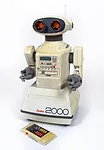 Omnibot 2000, remote-controlled robot, c. 1985