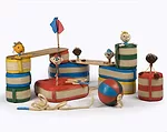Renate Müller, indoor play area, 1985