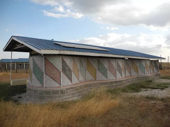 <p><strong>Loita Learning Center</strong></p>One year later, the learning center provides WiFi internet access for the school and community. Funding was provided by Under The Acacia and The Internet S