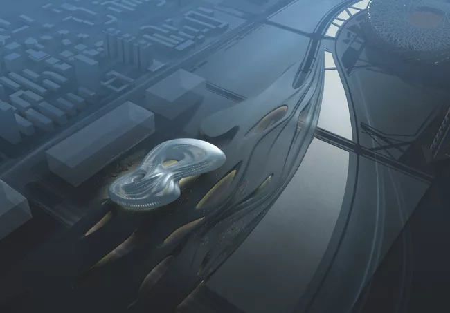 Studio Pei Zhu's NAMOC proposal.
