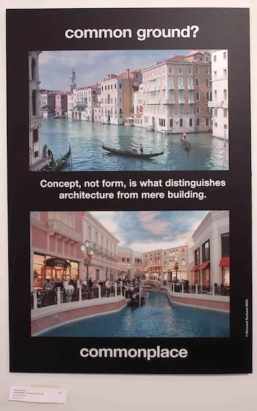 Bernard Tschumi's <em>Advertisements for Architecture</em> at the Arsenale