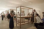 An exhibition of Carlo Scarpa glass pieces inaugurated Le Stanze del Vetro, a permanent exhibition space designed by Annabelle Selldorf on the island of San Giorgio Maggiore.