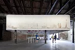 <p><strong>Team Chicago: City Works Installation (David Brown, Alexander Eisenschmidt, Jeanne Gang, Stanley Tigerman, URBNALAB)</strong><br /> <em>Common Ground</em> exhibition curated by David Chippe