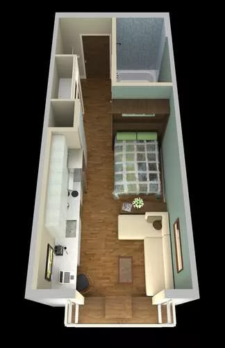 <strong>SoMA: 38 Harriet Street</strong><br /><br />Patrick Kennedy, of Berkeley  developer Panoramic Interests, is creating twenty-three 300-square-foot  units in San Francisco’s SoMa neighborh
