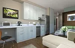 <strong>SoMA: 38 Harriet Street</strong><br /><br />Patrick Kennedy, of Berkeley developer Panoramic Interests, is creating twenty-three 300-square-foot units in San Francisco’s SoMa neighborhoo