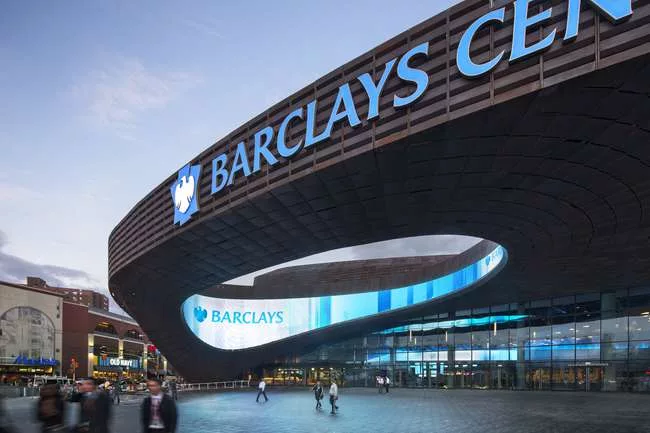 The Barclays Center in Brooklyn.