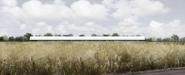 A rendering illustrates the completed museum.