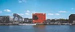 Pôle de Loisirs et de Commerces (PLC), a 700,000-square-foot shopping and recreation complex, including a hotel and multiplex, designed by Paris-based Jean-Paul Viguier.