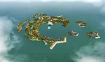 <strong>Best Future Projects: Experimental</strong><br />HASSELL<br />Man-Built Islands Dongqian Lake<br />Ningbo, China
